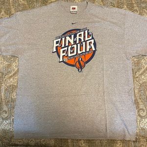 Nike Syracuse Orange 2003 Final Four Shirt, XXL, Gray